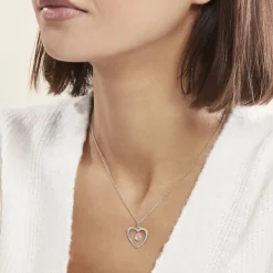 Discount Histoire d'Or Collier Argent Blanc Armo Oxydes De Zirconium