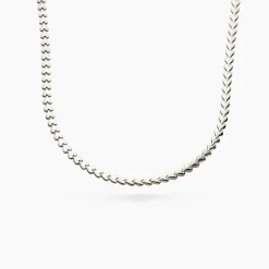 Histoire d'Or Collier Argent Blanc Barbara