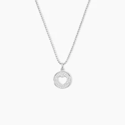 Histoire d'Or Collier Argent Blanc Cantien Oxyde* Colliers|Colliers