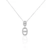 Histoire d'Or Collier Argent Blanc Caprina Oxydes De Zirconium* Colliers|Colliers