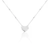Histoire d'Or Collier Argent Blanc Careen
