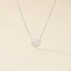 Histoire d'Or Collier Argent Blanc Careen