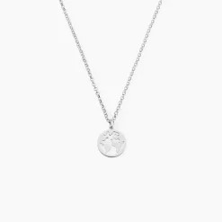 Histoire d'Or Collier Argent Blanc Colombina* Colliers|Ras De Cou