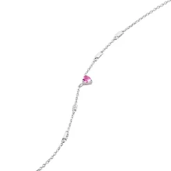 Hot Histoire d'Or Collier Argent Blanc Declaration Oxyde De Zirconium argent blanc oxyde