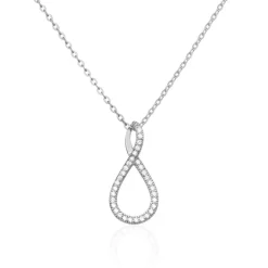Histoire d'Or Collier Argent Blanc Eileen Oxyde De Zirconium* Colliers|Colliers