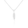 New Histoire d'Or Collier Argent Blanc Gdiulia