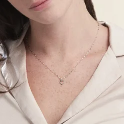 Histoire d'Or Collier Argent Blanc Hariane* Colliers|Colliers