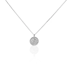 Clearance Histoire d'Or Collier Argent Blanc Hosni