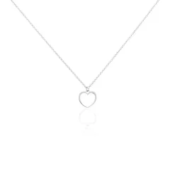 New Histoire d'Or Collier Argent Blanc Idennicae