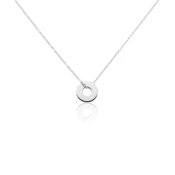 Histoire d'Or Collier Argent Blanc Isandro* Colliers|Colliers