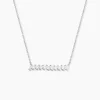 Histoire d'Or Collier Argent Blanc Joceius Oxydes De Zirconium* Colliers|Colliers