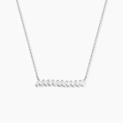 Histoire d'Or Collier Argent Blanc Joceius Oxydes De Zirconium* Colliers|Colliers