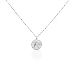 Histoire d'Or Collier Argent Blanc Lew* Colliers|Colliers