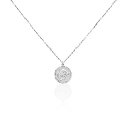 Histoire d'Or Collier Argent Blanc Lew* Colliers|Colliers