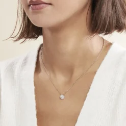Histoire d'Or Collier Argent Blanc Maximille Oxydes De Zirconium* Colliers|Colliers