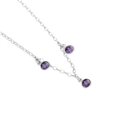 Hot Histoire d'Or Collier Argent Blanc Muireall Oxydes De Zirconium