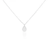 Online Histoire d'Or Collier Argent Blanc Paros