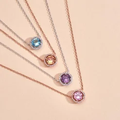 Histoire d'Or Collier Argent Blanc Rio Copacabana Oxyde De Zirconium* Colliers|Colliers