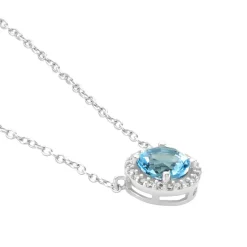 Histoire d'Or Collier Argent Blanc Rio Copacabana Oxyde De Zirconium* Colliers|Colliers