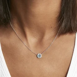 Histoire d'Or Collier Argent Blanc Rio Copacabana Oxyde De Zirconium* Colliers|Colliers