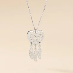 Histoire d'Or Collier Argent Blanc Sebastina