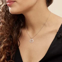 Clearance Histoire d'Or Collier Argent Blanc Vroon