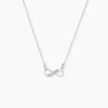 Hot Histoire d'Or Collier Argent Blanc Wandis