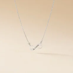 Hot Histoire d'Or Collier Argent Blanc Wandis