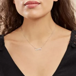 Hot Histoire d'Or Collier Argent Blanc Wandis