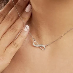 Hot Histoire d'Or Collier Argent Blanc Wandis