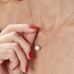 Histoire d'Or Collier Argent Chaker Oxydes De Zirconium* Colliers|Colliers