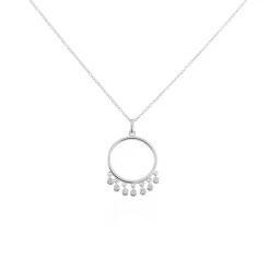 Histoire d'Or Collier Argent Charon Oxyde* Colliers|Colliers