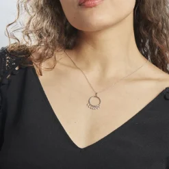 Histoire d'Or Collier Argent Charon Oxyde* Colliers|Colliers