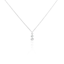 Online Histoire d'Or Collier Argent Constantin argent blanc oxyde