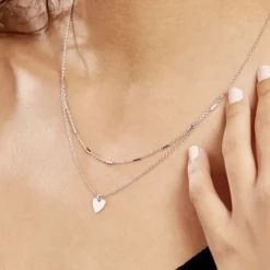 Histoire d'Or Collier Argent Dizier