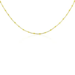 Histoire d'Or Collier Argent Dore Alize* Colliers|Colliers
