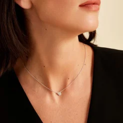 Online Histoire d'Or Collier Argent Dounyo Oxydes De Zirconium