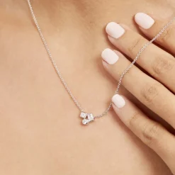 Histoire d'Or Collier Argent Duredle Oxydes De Zirconium* Colliers|Colliers Fantaisie