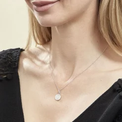 Histoire d'Or Collier Argent Eugenien Oxydes De Zirconium* Colliers|Colliers