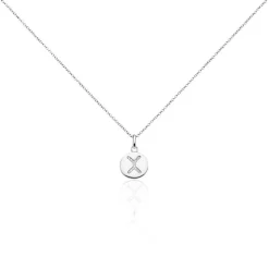 Clearance Histoire d'Or Collier Argent Eugenien Oxydes De Zirconium