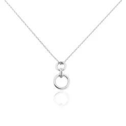 Histoire d'Or Collier Argent Gasparin