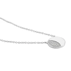 Histoire d'Or Collier Argent Grissil Oxydes De Zirconium* Colliers|Colliers