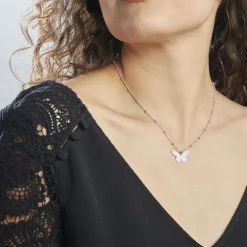 Histoire d'Or Collier Argent Lauree* Colliers|Colliers