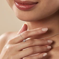 Histoire d'Or Collier Argent Laureto Oxydes De Zirconium* Colliers|Colliers