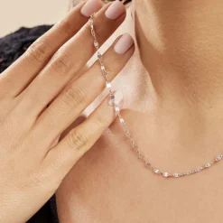 Hot Histoire d'Or Collier Argent Magteld