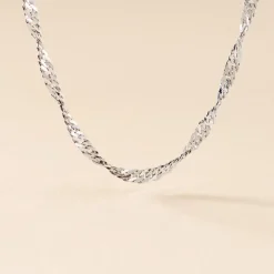 Hot Histoire d'Or Collier Argent Niamet