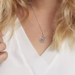 Histoire d'Or Collier Argent Plantain Oxydes De Zirconium* Colliers|Colliers