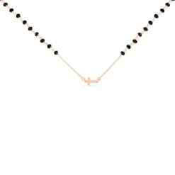 Histoire d'Or Collier Argent Rose Cirola Croix Vierge* Colliers|Colliers