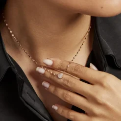 Histoire d'Or Collier Argent Rose Varinia Oxydes De Zirconium* Colliers|Colliers