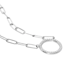 Histoire d'Or Collier Argent Sadoc Oxydes De Zirconium* Colliers|Colliers